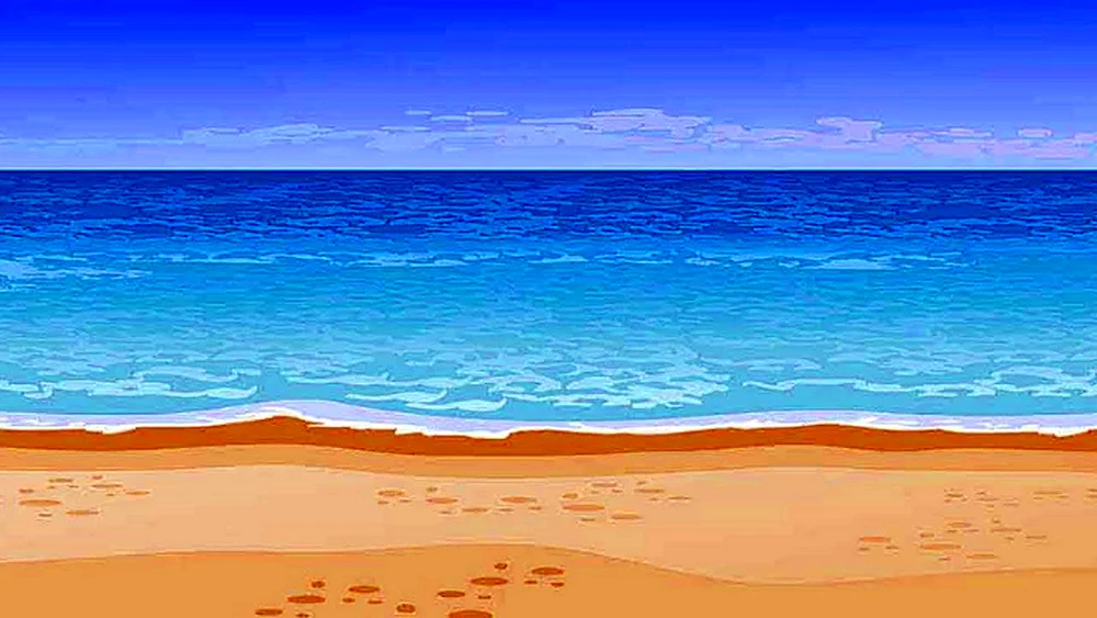Cartoon Meer