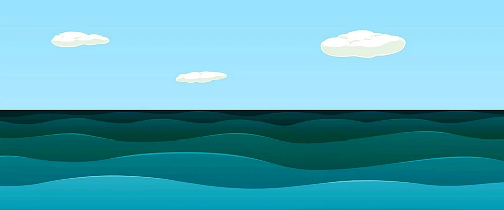 Mehr Cartoon Meer