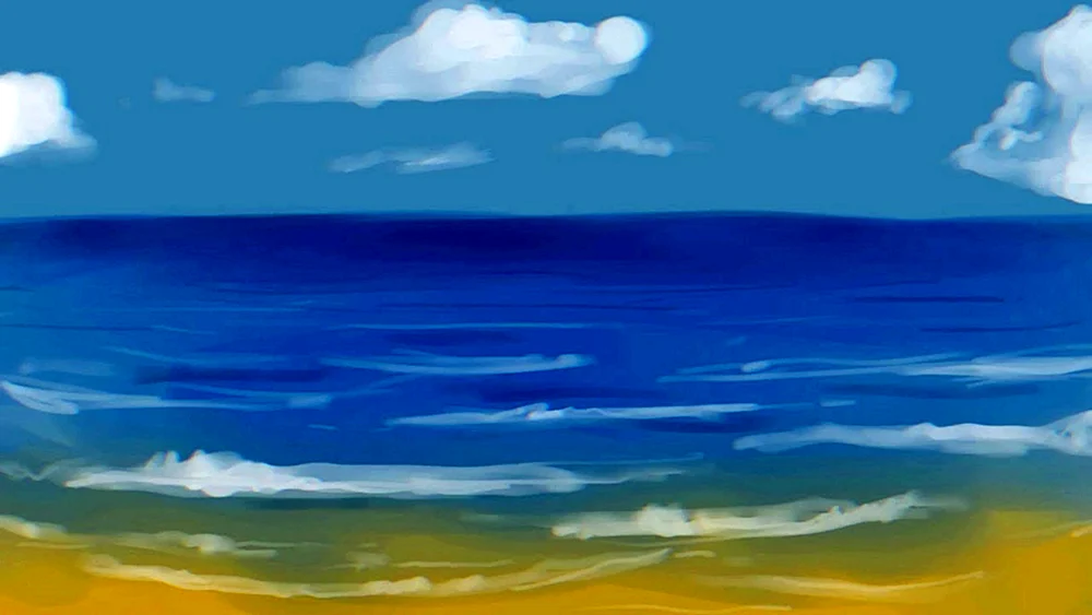 Mehr Cartoon Meer