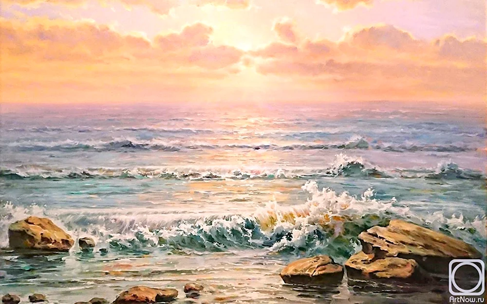 Meereslandschaft von Ruslan Smorodinow