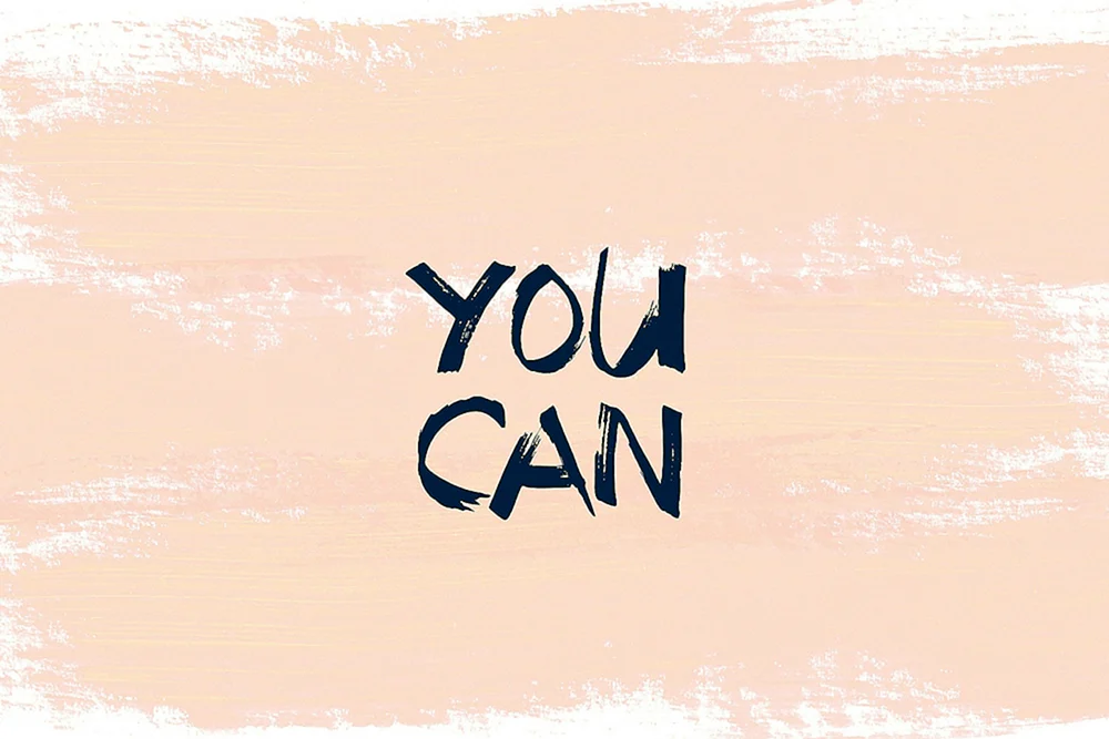 Motivationale Tapete