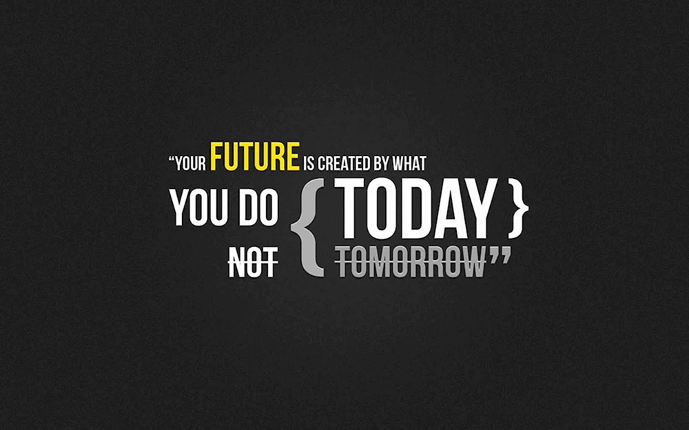 Motivationale Tapete