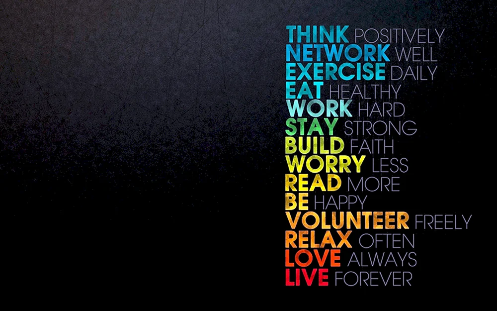 Motivierende Wallpaper