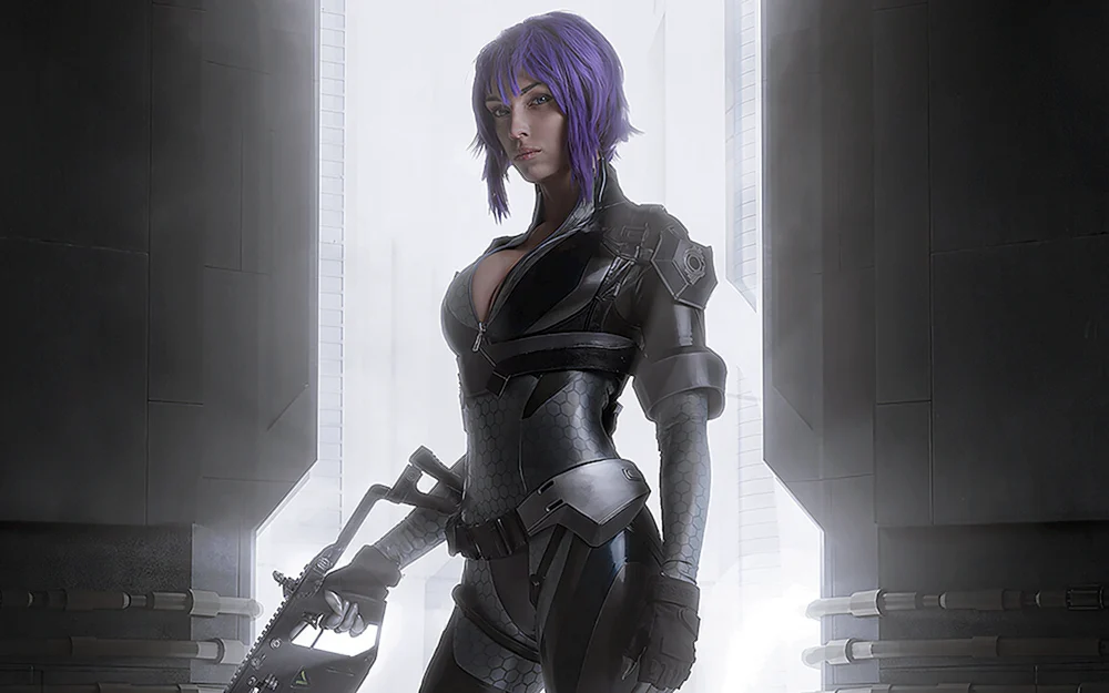 Motoko Kusanagi Cyberpunk 2077