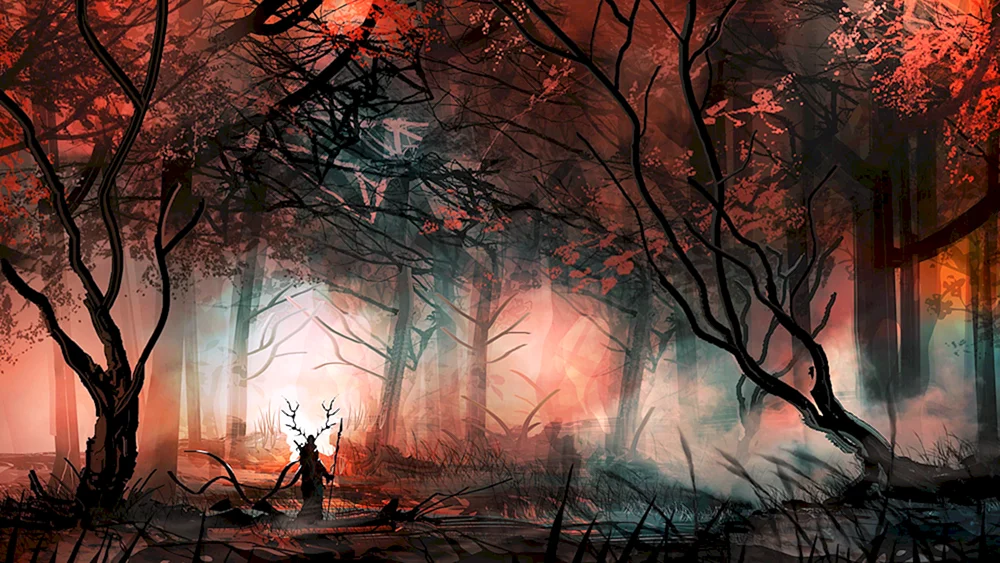 Blutiger Wald