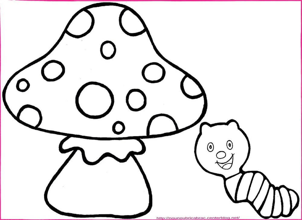 Pilz zeichnen