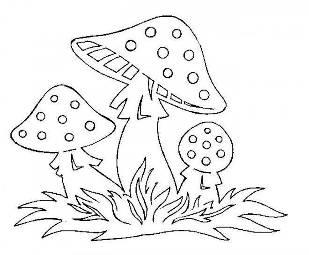 Pilz Ausmalen