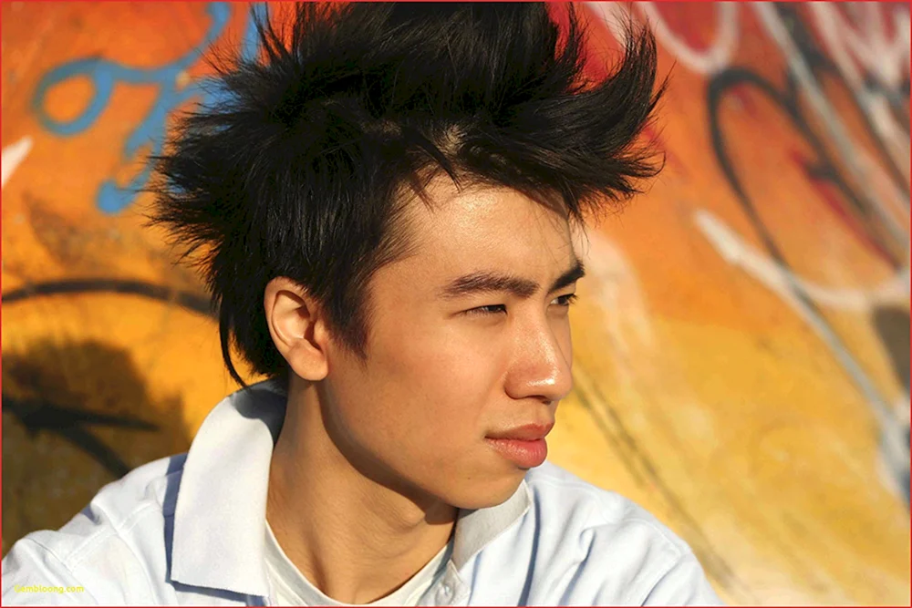 Mullet koreanischer Haarschnitt