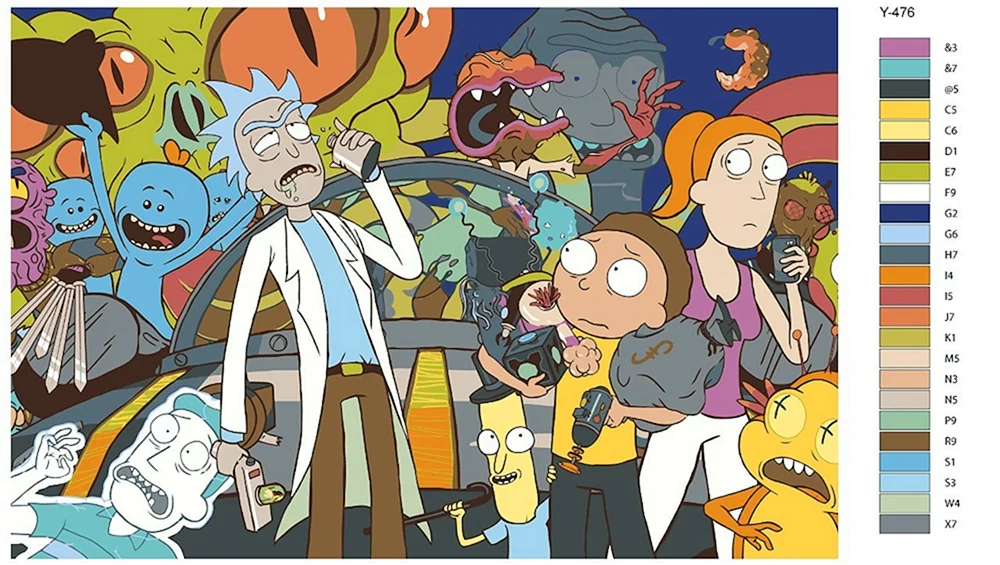 Rick Sanchez 4k