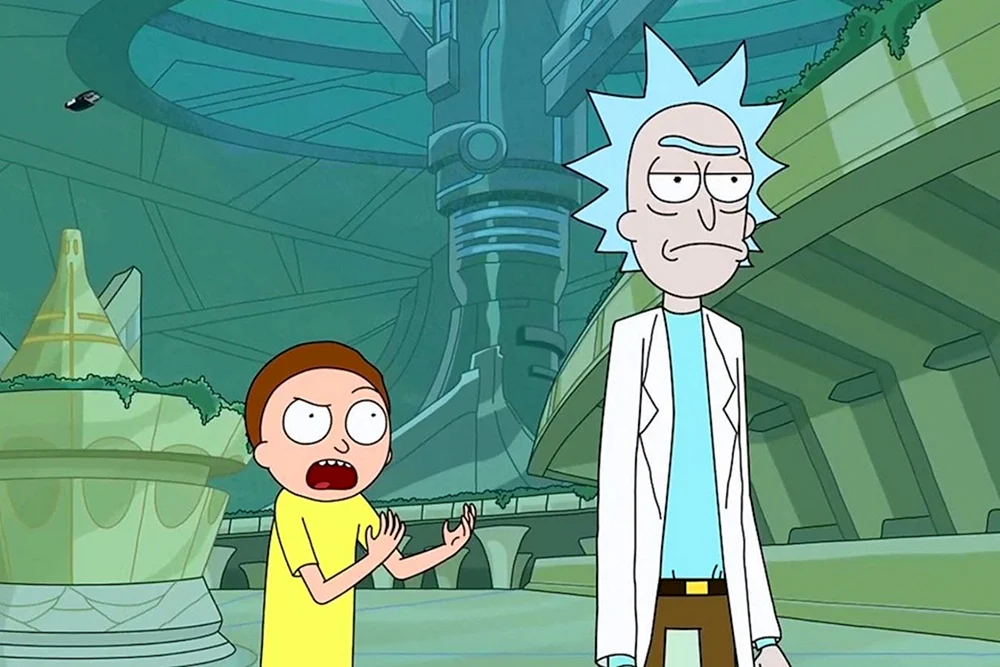 Frame von Rick and Morty
