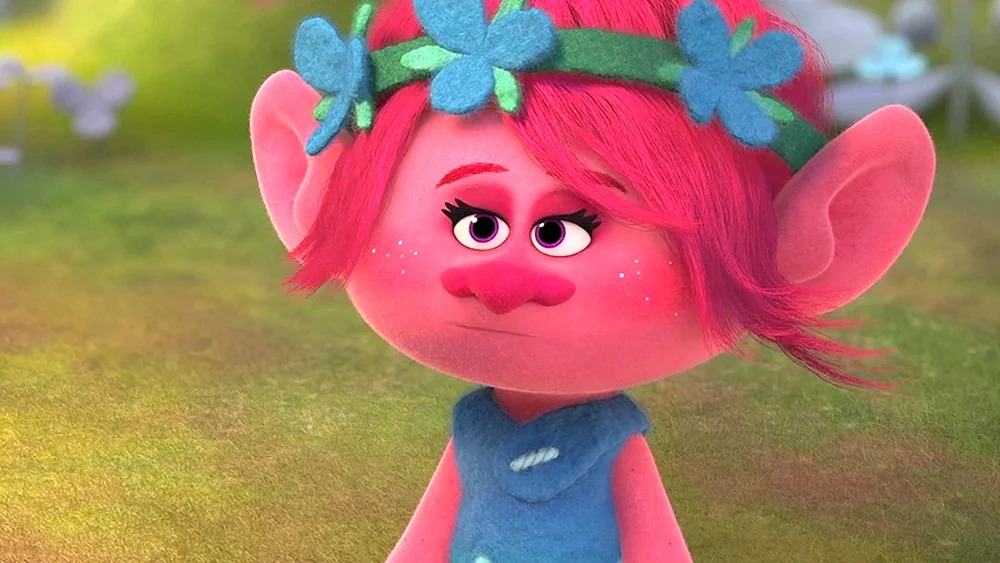 Trolls Mädchen Cartoon