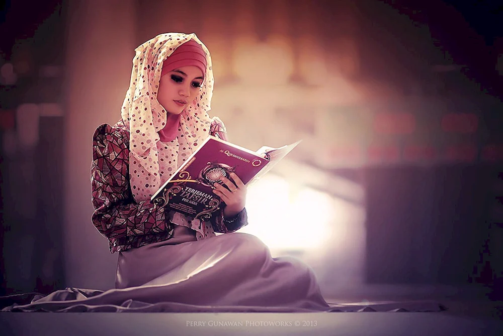 Muslimischer Hidjab