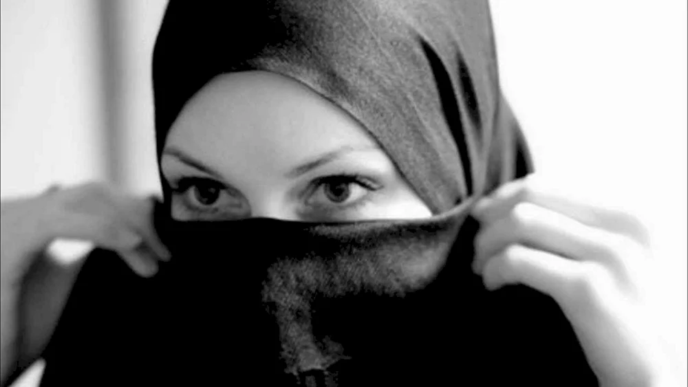 Salihat Kasumova Niqab. Kasumova