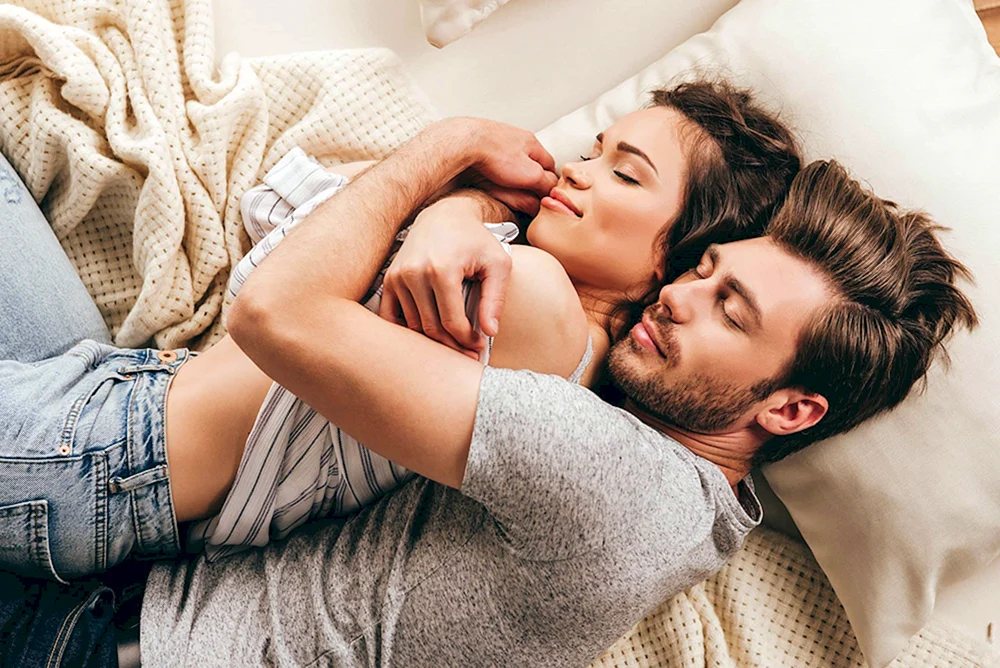 Umarmung in der Liebe