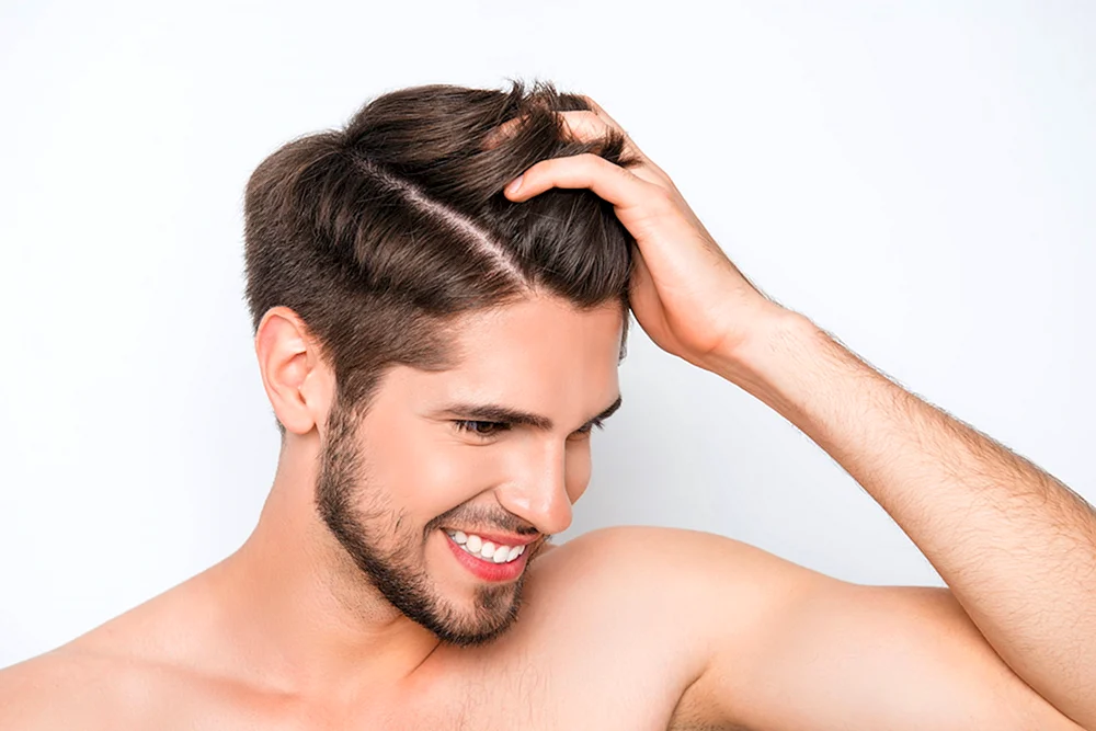 Glücklicher Friseur-Tag