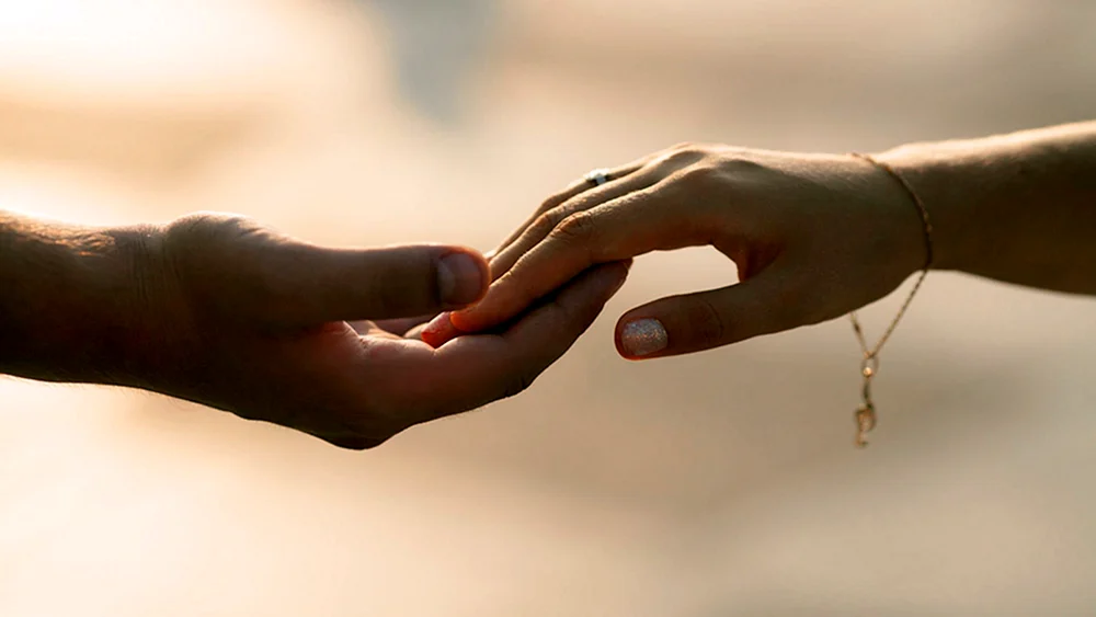 Hand in der Hand