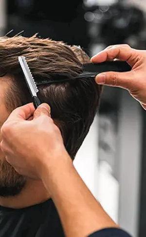 Herrenfriseur Hintergrund
