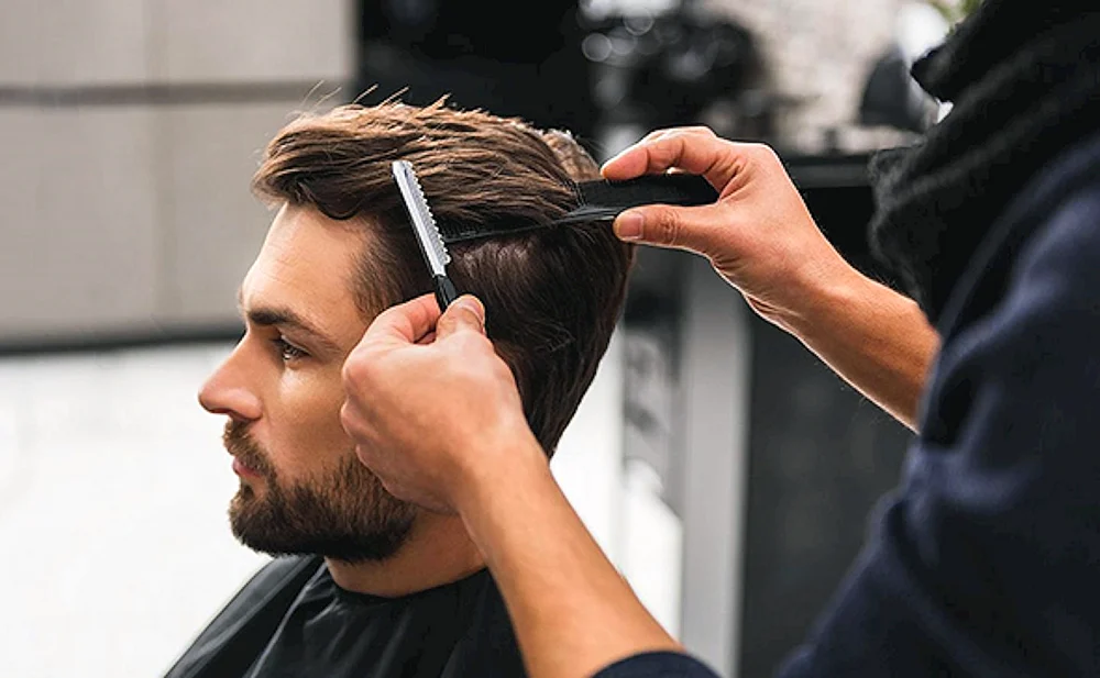 Herrenfriseur Hintergrund