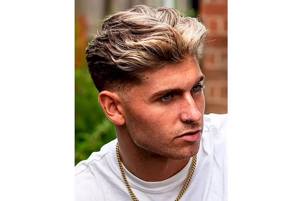 Herrenfrisuren blond
