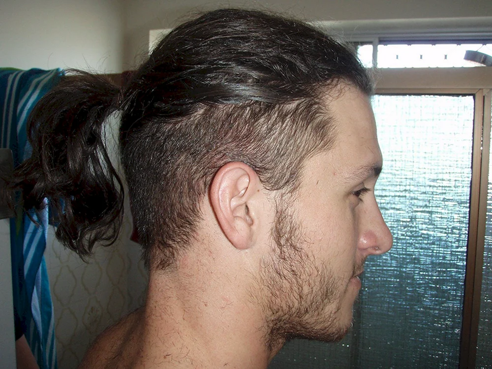 Herrenfrisuren mit Pferdeschwanz