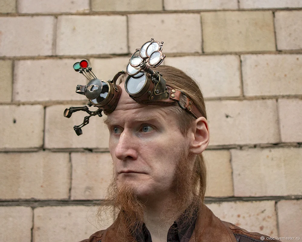 Steampunk-Frisuren für Männer