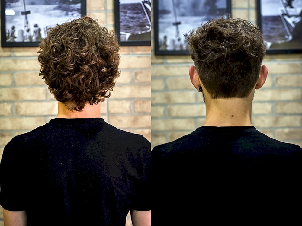 Chris Overgaard mit Locken