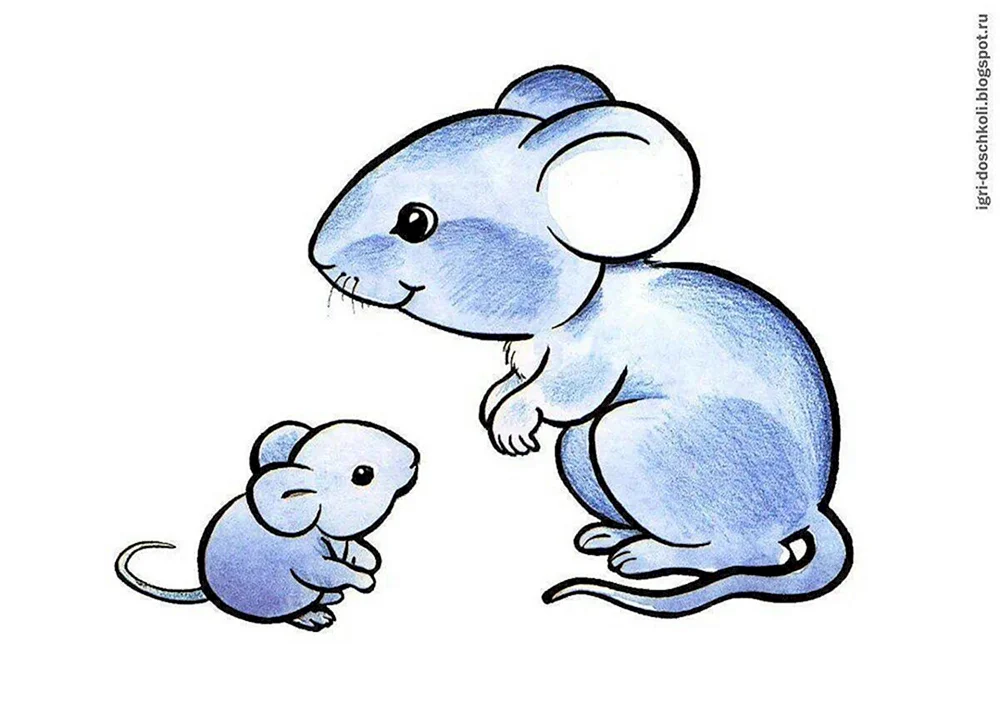 Maus Zeichnung