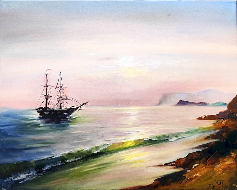 Mysova Irina Irina Gemälde Meer