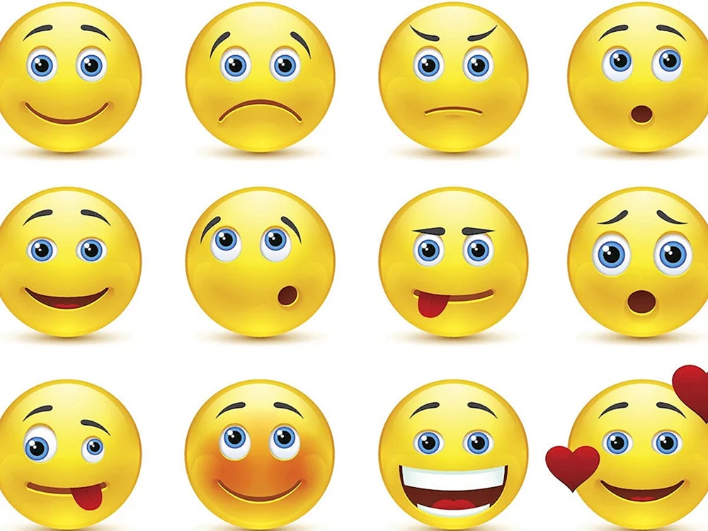 Lächelndes Emoticon