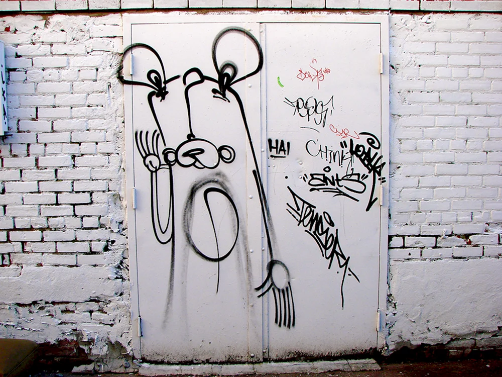 Graffiti mit Marker