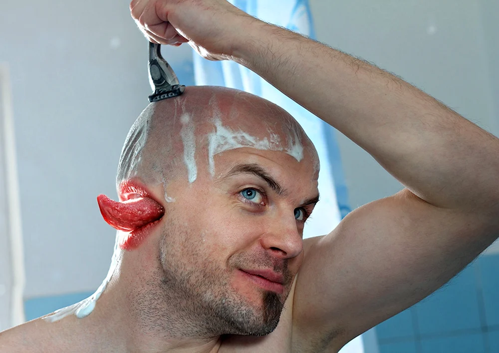 Kahlkopffrisuren