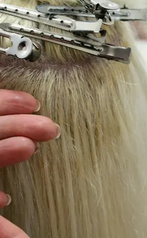 Nano-Kapsel-Haarverlängerungen