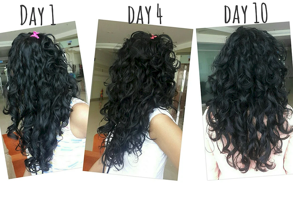 Locken-Haarverlängerungen