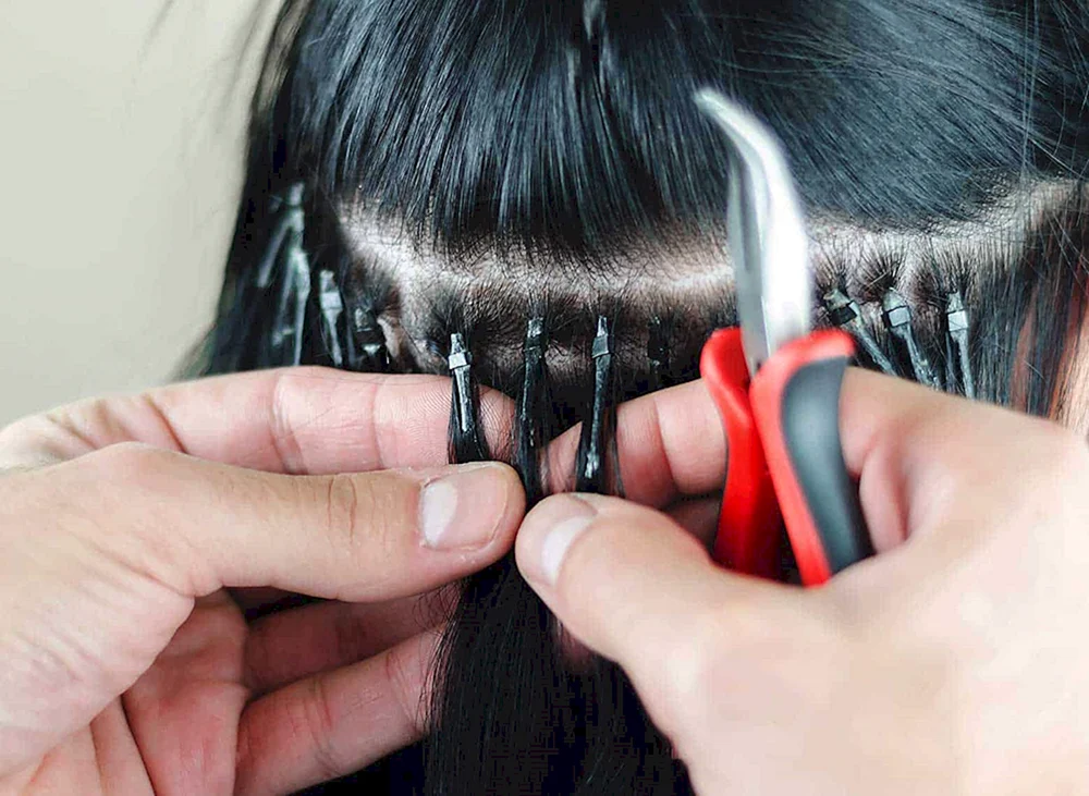 Haarverlängerungskapseln für Haarverlängerungen