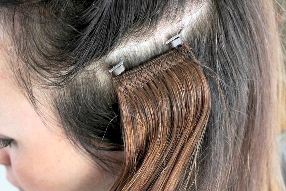 Haarverlängerungskapseln für Haarverlängerungen