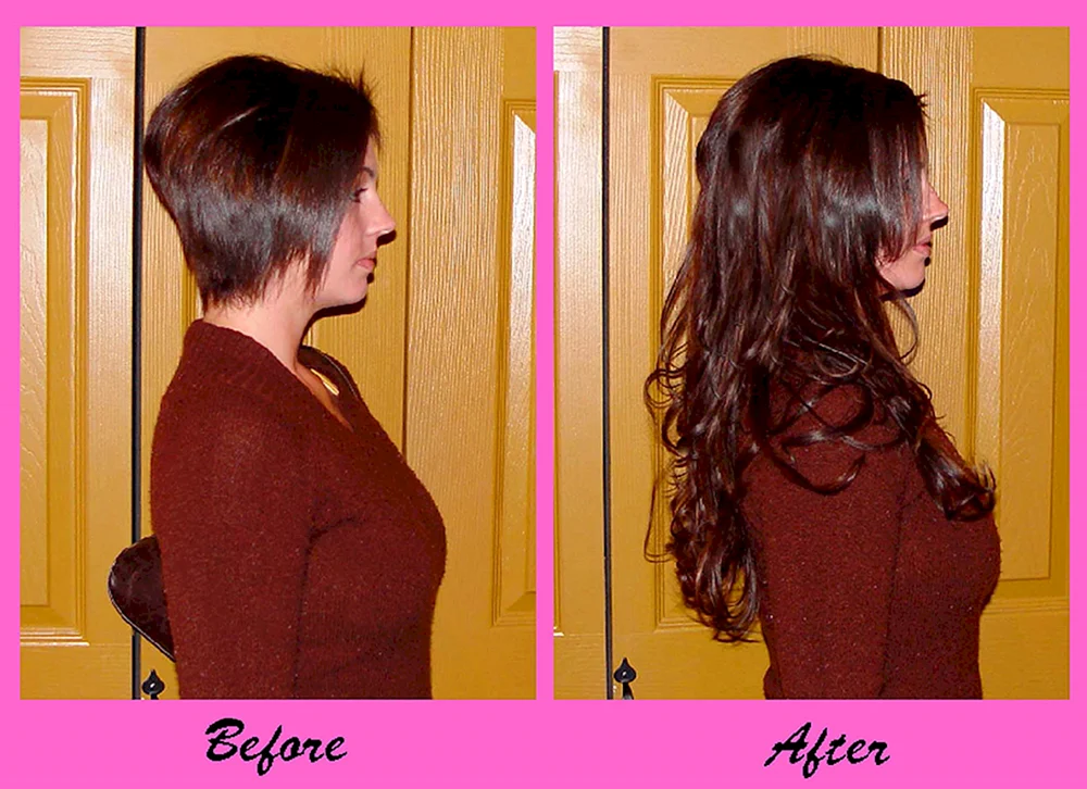 Haarverlängerung für kurzes Haar Haarschnitt