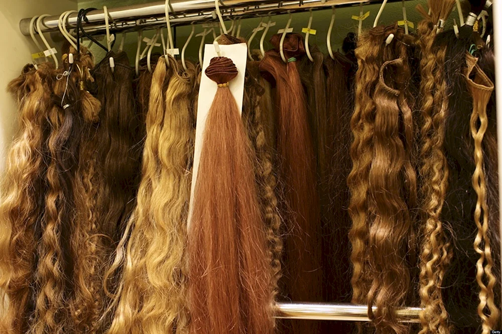 Haarnadel für lockiges Haar