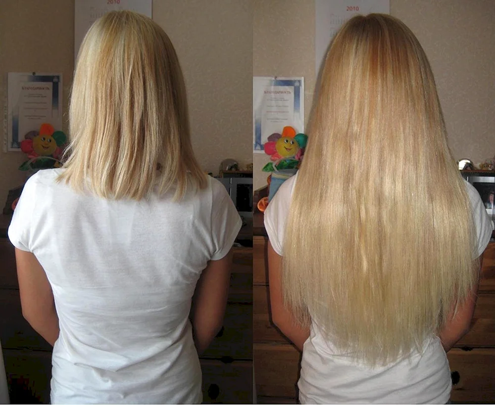 Gewachsenes Haar