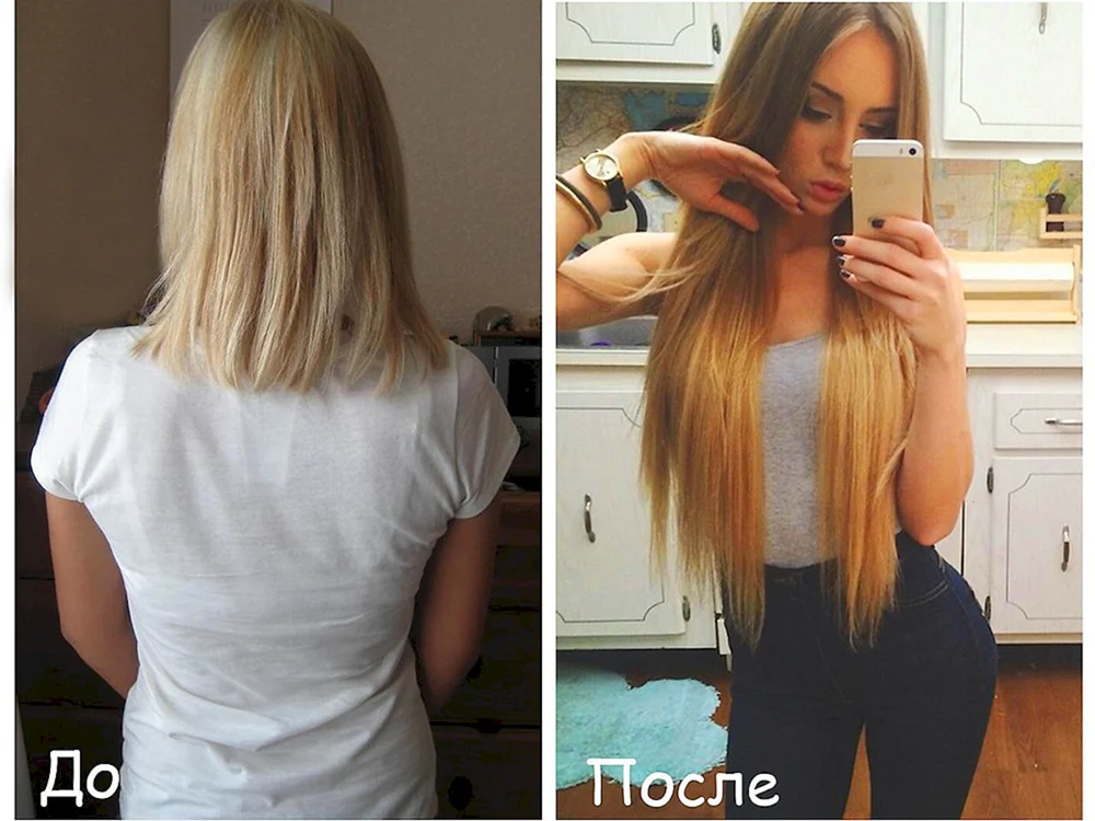 Gewachsenes Haar