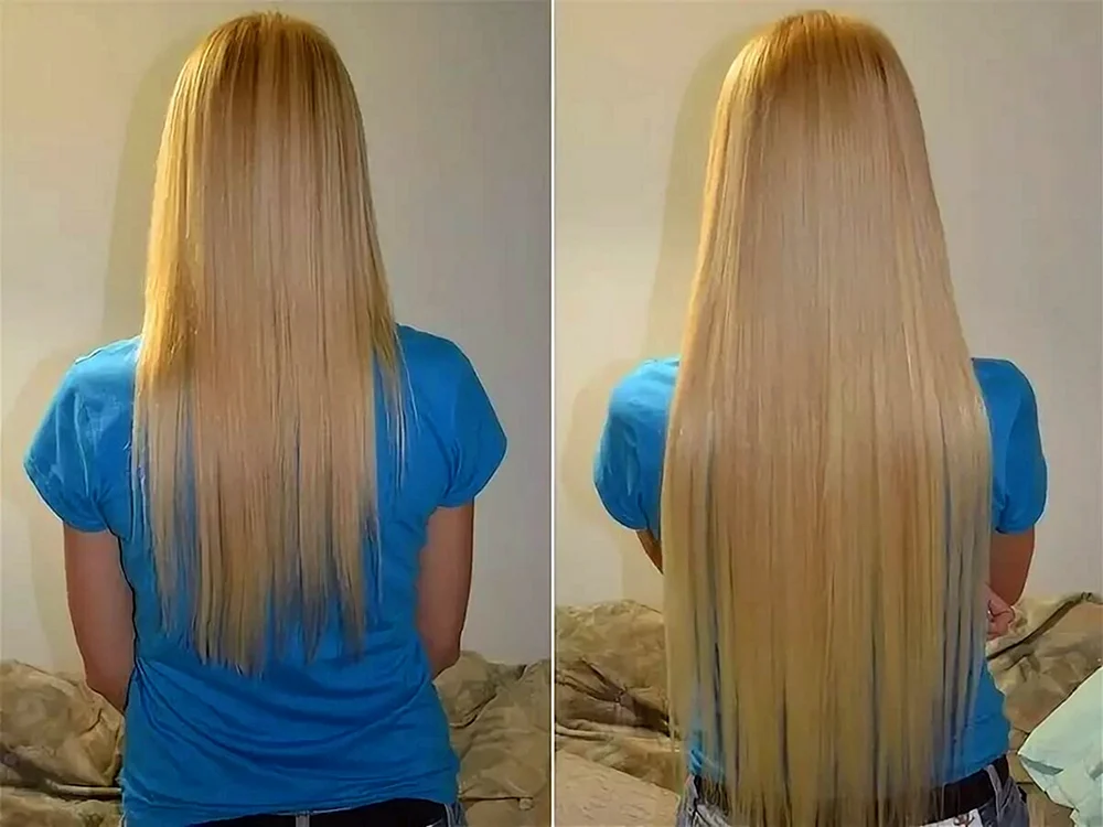 Langes seltenes Haar