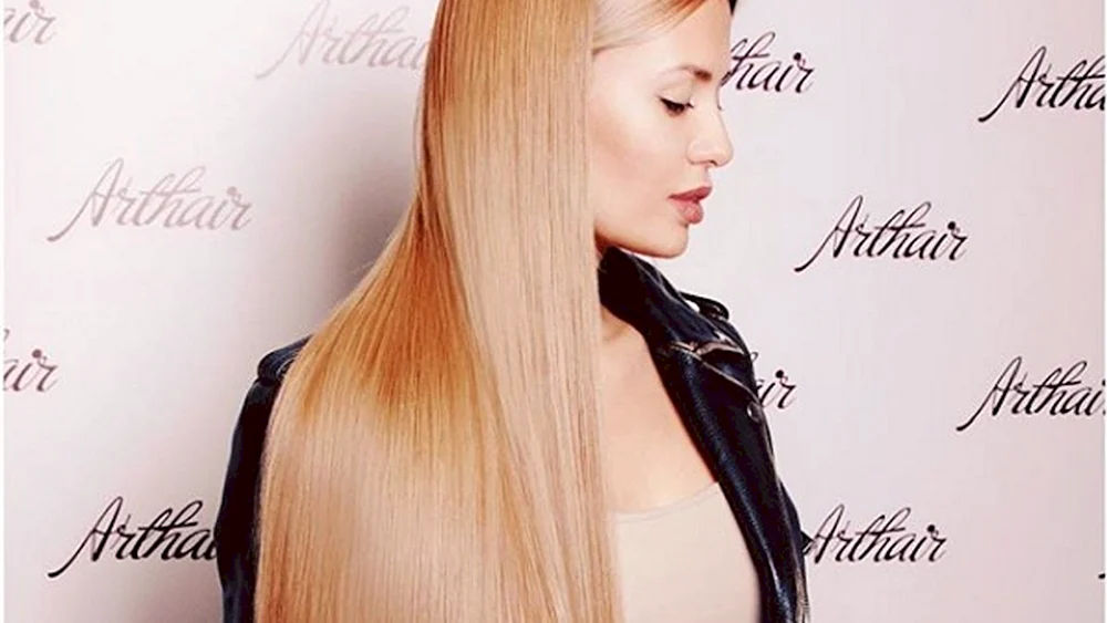 Blondes Haar