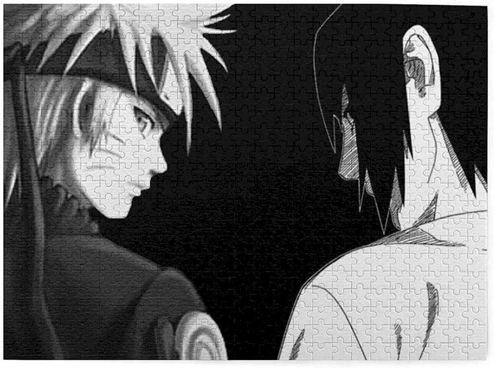 Naruto und Sasuke
