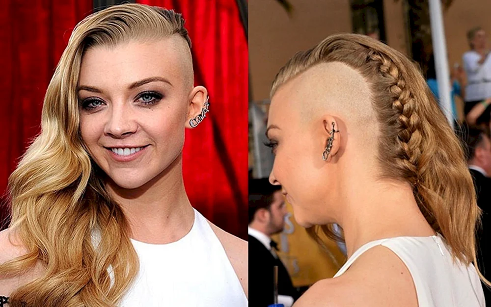 Natalie Dormer mit rasiertem Kopf