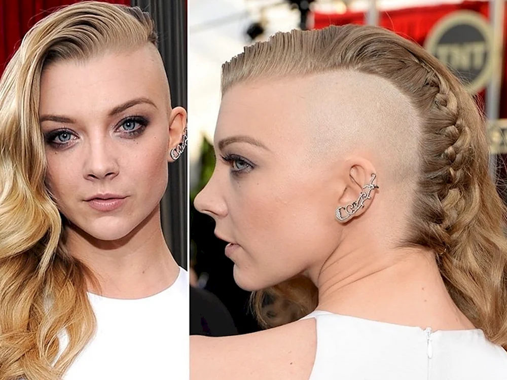 Natalie Dormer rasierte Schläfe