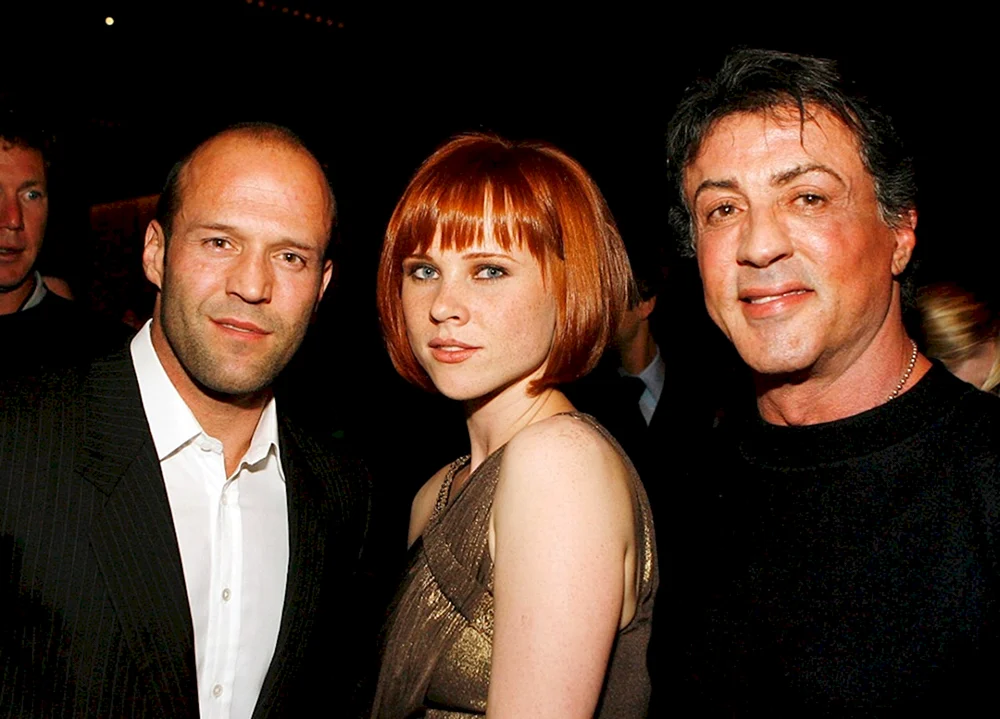 Natalya Rudakova und Jason Statham