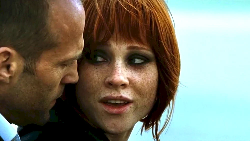 Natalya Rudakova und Jason Statham