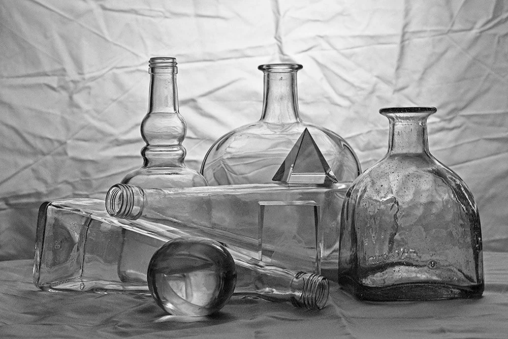 Glasflaschenmalerei