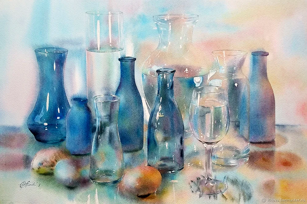 Aquarellstillleben