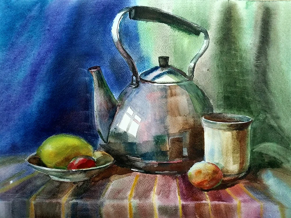 Akademische Aquarellmalerei