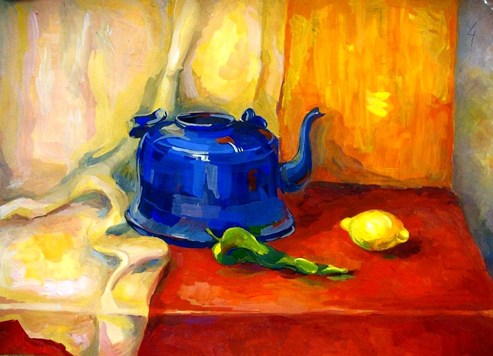 Gouache Stilleben